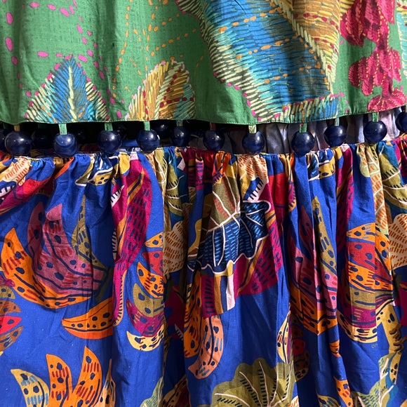 FARM Rio multi prints balls dress s22 - Picture 9 of 9